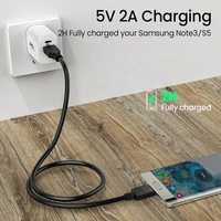 Cable USB 3.0 Micro B, Adaptador de Pantalla Full HD 4K60Hz, Conectores Niquelados, Certificación CE ROHS, Revestimiento de PVC, 12 Meses de Garantía