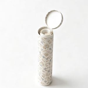 Custom Printed Cardboard Cylinder Tube, Sturdy Paper Tube for <b>Poster</b> Scroll Art Stationery Storage - Product Image 3