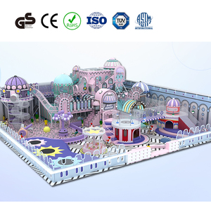 Structure de jeu intérieure pour enfants en mousse <span class=keywords><strong>plastique</strong></span> souple, avec labyrinthe d'obstacles, trampoline, structure d'escalade, <span class=keywords><strong>cabane</strong></span> et château, service personnalisé disponible - Product Image 2