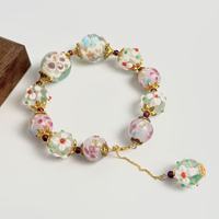 Bracelets en cristal en gros, breloques DIY, bijoux brillants, bracelets kashmiris, bijoux tendance pour femmes, cadeaux religieux chrétiens