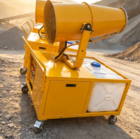 Cañón de Humo Versátil con Motor Diésel para Control de Plagas Agrícolas y Desinfección, Máquina de Nebulización para Control de Plagas