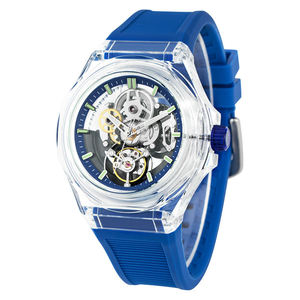 Nuevo Diseño, Reloj de Pulsera Automático de Cuarzo para Hombre con Logotipo Personalizado, Relojes Mecánicos de Esqueleto de Marca de Lujo - Product Image 4