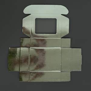 Vente en gros de boîtes postales en argent noir imprimées sur mesure avec logo d'<span class=keywords><strong>abonnement</strong></span> <span class=keywords><strong>mensuel</strong></span> Emballage de type dossier pour les crèmes pour le visage et les yeux - Product Image 4