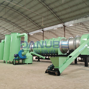 Advanced Continuous Coconut Shell Carbonization Furnace Biochar Making <b>Machine</b> Coconut Carbonization Equipment - Product Image 6