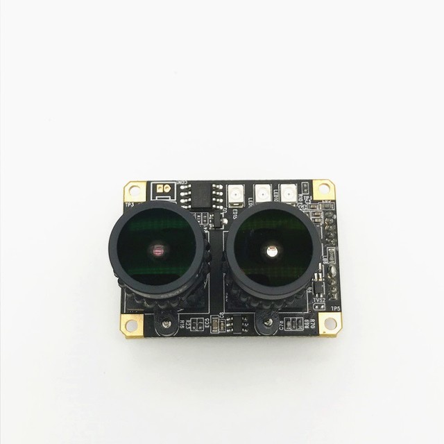 1080P 30FPS 3D Dual Lens Camera Module for Facial Recognition and IR Camera for Night Vision and Anti-Spoofing