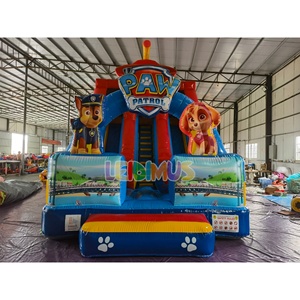 Large Outdoor Indoor PVC <strong>Inflatable</strong> Bouncy <strong>Castle</strong> Paw <strong>Jumping</strong> Bouncer Kids And Adult Fun City Playground <strong>Slide</strong> For Sale - Product Image 3