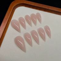 Ongles artificiels 3D faits main, couvrance totale, motif griffes de dragon et d'aigle, en ABS, avec colle – Meilleures ventes