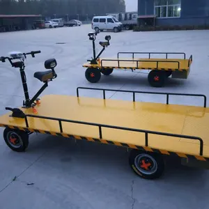 Electricl Winkelwagen Trolley Voor Magazijn Cargo Fiets Driewieler Elektrische Winkelwagen