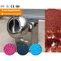 Machine automatique de revêtement de sucre pour amandes, noix, cacahuètes, machine de revêtement de bonbons au chocolat