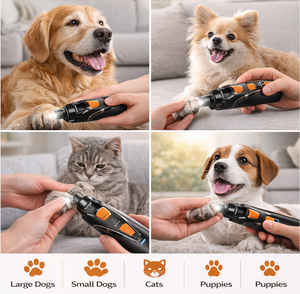 Cortauñas Profesional para Mascotas y Set de Cortauñas para Perros, Recargable por USB, Bajo Ruido, Herramienta de Aseo - Product Image 3