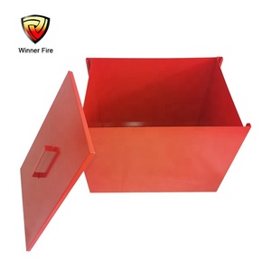 Boîte de sable à poudre rouge pour dimension m, accessoire de lutte contre le <span class=keywords><strong>feu</strong></span>, pour gagner de l'<span class=keywords><strong>espace</strong></span>, nouveau Design - Product Image 5