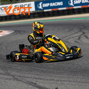 Kart de course professionnel Vortkart 200cc avec châssis en acier 4130CrMo, siège réglable, idéal pour la location sur piste - Product Image 2