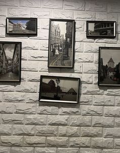 Revestimiento de Pared de Piedra Artificial de PU con Aspecto de Ladrillo de Castillo, Moderno, Ecológico, Impermeable, para Decoración de Paredes Interiores y Exteriores - Product Image 2