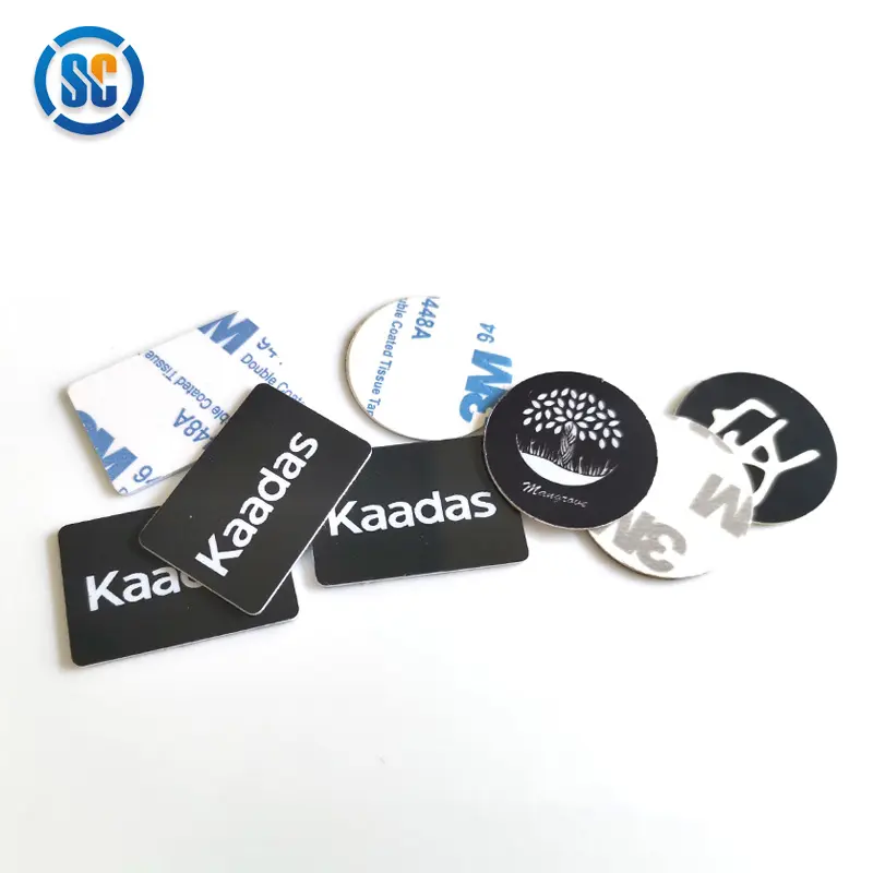 Быстрая доставка 20/25/30 мм пустая пассивная клейкая наклейка TK4100/ 1K rfid nfc