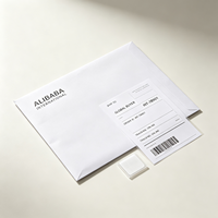 Pochette de présentation élégante en papier pour entreprise avec fente pour carte, porte-documents personnalisé pour brochure de salon professionnel, logo sur mesure