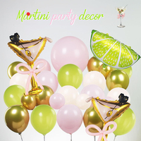 Décoration pour fêtes estivales : Ensemble d'arche de ballons en aluminium de formes spéciales, personnalisable, coloré, DIY, 120 pièces, ensemble de ballons gonflables