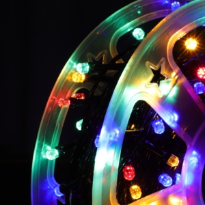 New Arrival IP44 không thấm nước PVC cơ thể 10m 100LED Cổ Tích chuỗi Lights cho ngoài trời Christmas Tree vườn & Lễ hội trang trí - Product Image 6