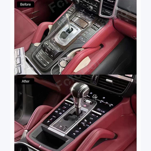 Kit de modificación Interior de actualización 2024 para Porsche <span class=keywords><strong>Cayenne</strong></span>/ <span class=keywords><strong>Macan</strong></span>/ Panamera 2010-2021, asiento de coche, consola central, reposabrazos, pasamanos - Product Image 6