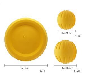 Toptan çevre dostu lüks diş bakımı çiğnemek oyuncaklar Pet köpek eğitim topları yıkılmaz katı EVA - Product Image 6