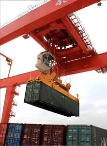 Кран портовый козловой на гусеничном ходу для контейнерных терминалов, 45/60 тонн, с управлением ПЛК, редуктором и подшипниками, сертифицированный CE - Product Image 4