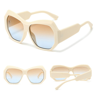 Lunettes de soleil rectangulaires à monture intégrale DL UV400 unisexes pour adultes, tendance