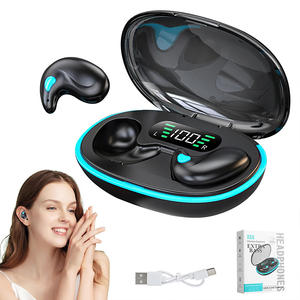 Para Mini auriculares invisibles para dormir en la oreja con JL Chipset Indicador de batería digital de baja latencia Micrófono Personalizado X55 TWS Auriculares - Product Image 3