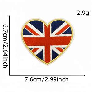 Patchs brodés thermocollants pour le Jour de la Commémoration au Royaume-Uni - Product Image 3