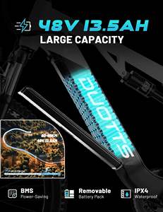 จักรยานไฟฟ้า EU Stock Duotts E29 Pro จักรยานไฟฟ้าเสือภูเขา จักรยานไฟฟ้าสำหรับปั่นบนทางวิบาก จักรยานไฟฟ้า จักรยานไฟฟ้าภูเขา จักรยานไฟฟ้า - Product Image 4