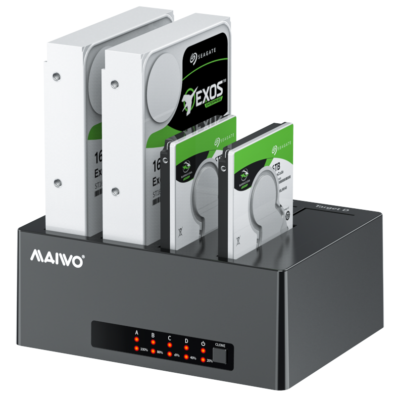 MAIWO OEM Offline Clone SSD HDD Docking Station Duplicator