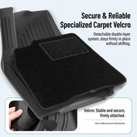 Tapis de sol TPE double couche spécial pour Jetour T1 LHD (conduite à gauche) – Accessoire intérieur pour Jetour T1