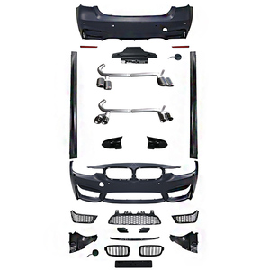 <span class=keywords><strong>Kit</strong></span> carrosserie de pare-chocs de nouvelle conception pour BMW X3 F30 2012-2018, transformation en style M3. - Product Image 1