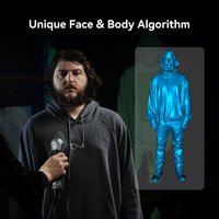 Yeni Creality Raptor 3D Tarayıcı 7 Mavi Paralel Lazer Çizgisi Kendinden Seviyelendirmeli Pürüzsüz 24-Bit Tam Renkli Tarama 1 Yıl Garantili 3kg