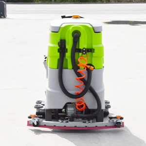 Baiyijie Nouvelle autolaveuse autoportée haute productivité à double brosse, polisseuse, alimentée par batterie, pour nettoyage commercial - Product Image 2