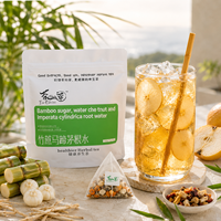 Aurorabloom Infusion Chaude/Froide Sans Soufre aux Poires Douces, Carottes, Pommes, Dattes, Canne à Sucre et Châtaignes d'Eau, Sachets de Thé 180g (12 Sachets)