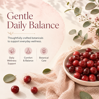 Gouttes pour le bien-être urinaire avec D-Mannose, Canneberge, Hibiscus, Uva Ursi, Guimauve et Vitamine C – Marque Privée