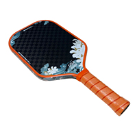 Raquette de pickleball SOYUZ T700 3K en fibre de carbone brute, mousse EPP de 14 mm, forme allongée thermoformée, approuvée USAPA