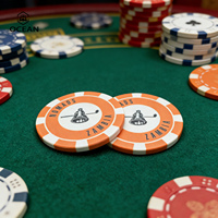 Jetons de poker en céramique en gros de Chine, fabrication sur mesure, vente d'ensembles de jetons de poker en céramique 43mm 10g