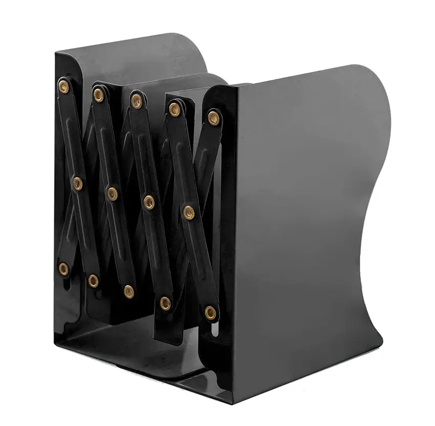 공장 무쇠 본사 장식적인 Foldable 개인화된 Bookends 주문 탁상용 마개 금속 Bookend