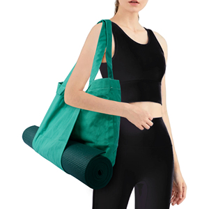 Borsa Tote <span class=keywords><strong>Personalizzata</strong></span> <span class=keywords><strong>con</strong></span> Logo, <span class=keywords><strong>Nome</strong></span> o Motivo, Grande Capacità per Accessori da Palestra e Yoga, <span class=keywords><strong>con</strong></span> Porta Tappetino Yoga, Borsa a Tracolla in Tela - Product Image 4