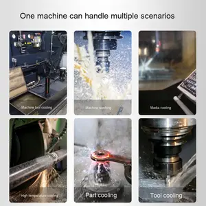 三相電気旋盤水ポンプ旋盤工具CNCオイル液体機械循環冷却ポンプ - Product Image 2