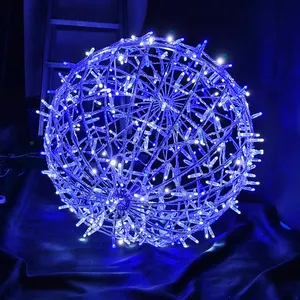 크리스마스 장식 3D LED 사슴/썰매/순록/산타클로스/아치/눈송이 모티브 조명 테마 장식