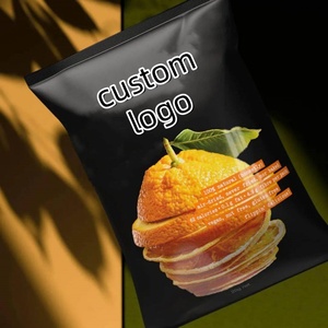 Bolsa de Plástico Personalizada con Sellado Térmico y Lámina de Aluminio, Diseño de Fuelle Lateral en Forma de Almohada para Envasado de Alimentos, Leche y Papas Fritas - Product Image 1