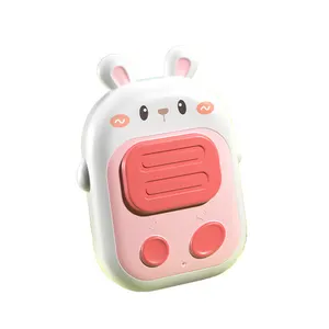 Pink kartun kelinci 800M anak-anak walkie talkie hewan set mainan anak-anak bermain