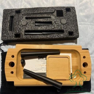 طقم خشبي قابل للطي مع محمل مخروطي ، حشو مخروطي ، طقم كامل مع أنبوب مقاوم للرائحة وآلة لف مسبق - Product Image 4