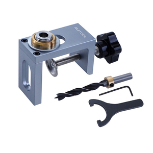 3 trong 1 có thể điều chỉnh doweling <span class=keywords><strong>Jig</strong></span> Túi lỗ <span class=keywords><strong>Jig</strong></span> Bộ 8/10/12mm lỗ khoan puncher định vị chế biến gỗ <span class=keywords><strong>Dowel</strong></span> khoan Hướng Dẫn Công cụ - Product Image 1