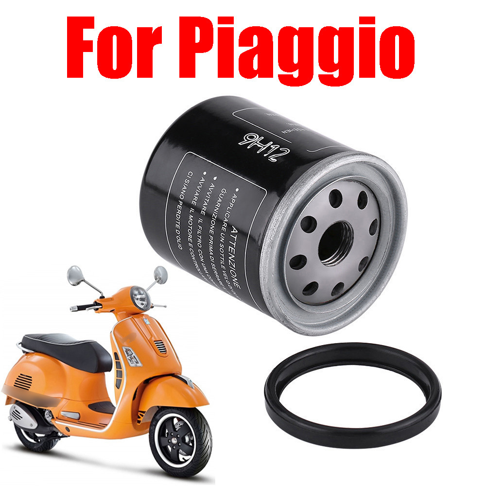 Filtre à Huile HF183 Compatible Piaggio Vespa GT, GTS, ET4, GTV, S, LX, LXV 125 - Neuf