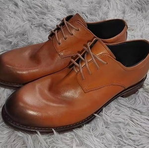 Chaussures Oxford en cuir décontractées pour hommes, confortables, antidérapantes, respirantes, légères, imperméables, pour le bureau et la carrière, couleur vert émeraude - Product Image 6