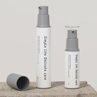 Flacon pompe sans air en PP pour sérum et lotion, 15 ml et 30 ml, emballage cosmétique vide en plastique