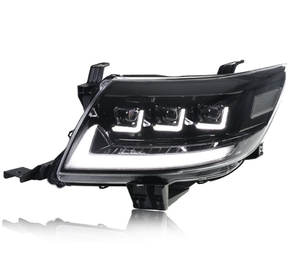 ชุดไฟหน้า LED Matrix พร้อมไฟ DRL สำหรับ Toyota Hilux Vigo ปี 2012-2015 - Product Image 1