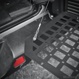 Tailgate Table for <strong>Jeep</strong> Wrangler JK JL Accessories Rear Foldable <strong>Cargo</strong> Shelf for <strong>Jeep</strong> Tactical Molle Panel - Product Image 3